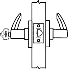 C370 Cylindrical Lock - Image 1